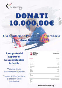 Donazione a Fondazione Gemelli 2023